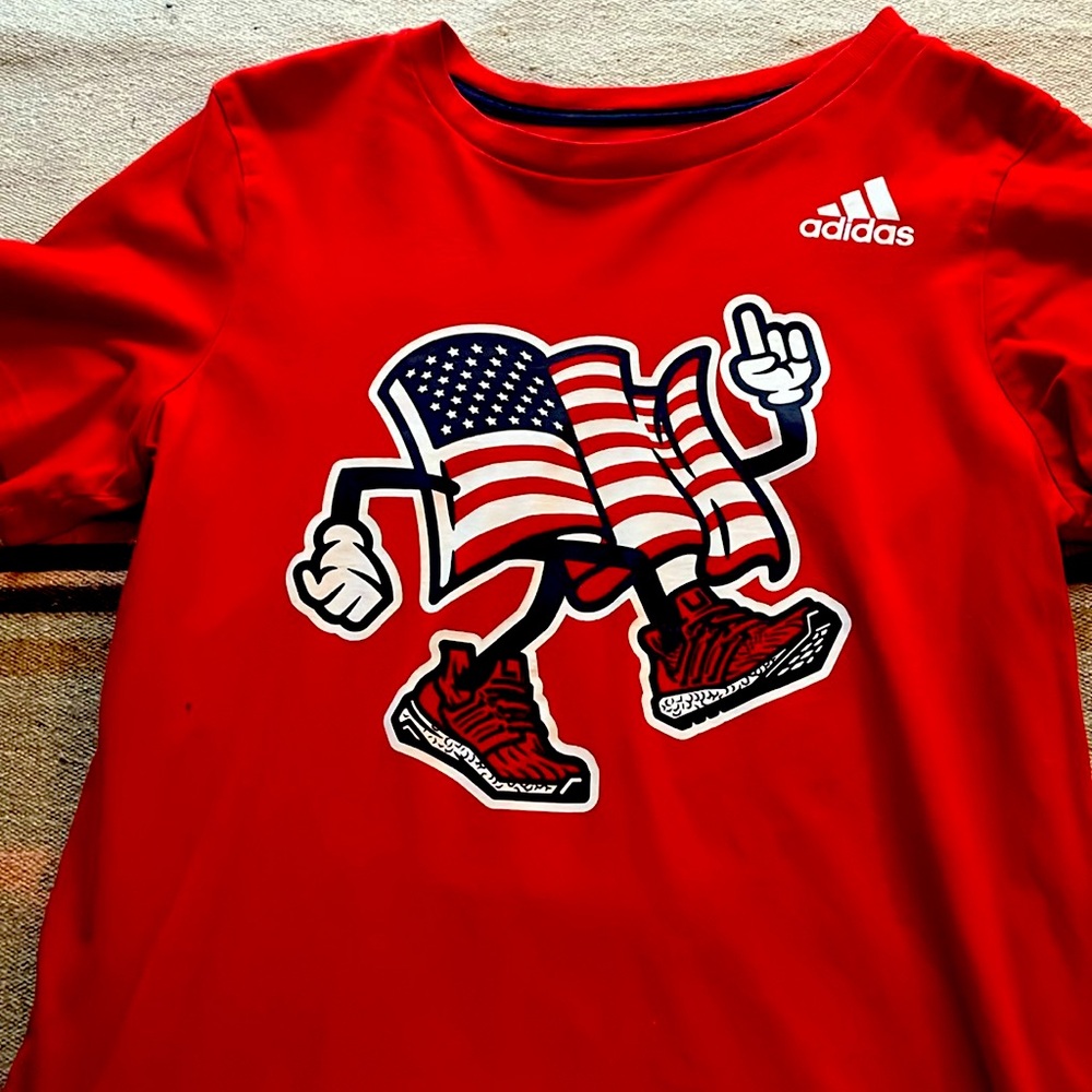 Patriotic Yeezy adidas “The Go-To Tee”